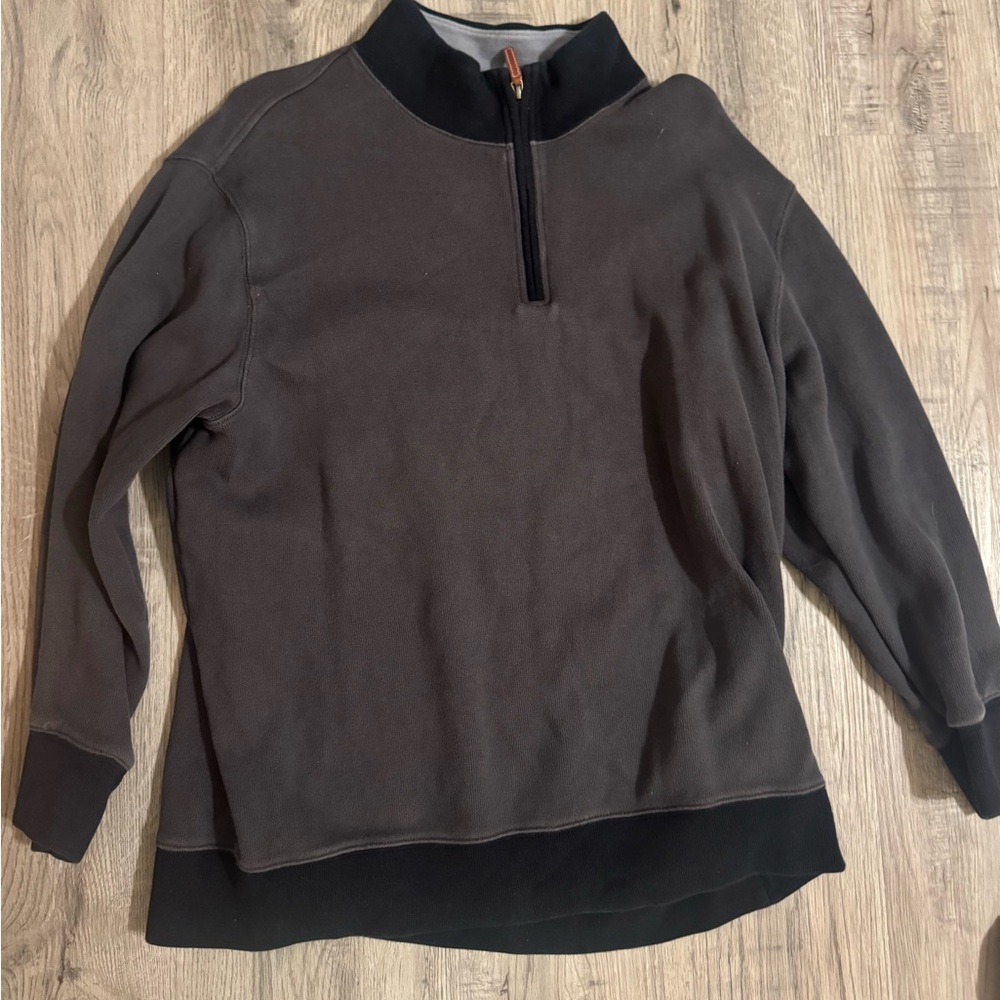 LandsEnd quarter zip up